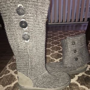 Button Ugg Boots